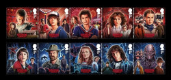 2026 Великобритания 5817-5826 Кино. Драматический сериал Очень странные дела