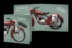 2025 Нидерланды (GP) Мотоцикл Sparta 1950 (серебряная марка)