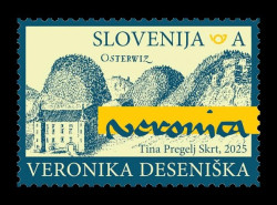 2025 Словения 1664 Вероника из Десинича, вторая жена графа Цельского Фридриха II