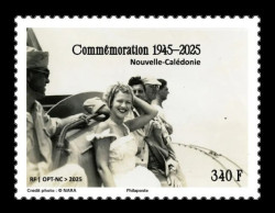2025 Новая Каледония 1869 80 лет Победы во Второй мировой войне