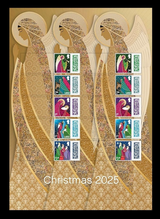 2025 Великобритания 5792II-5796II Рождество (МЛ)