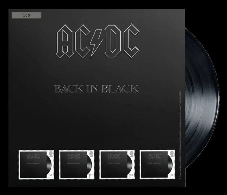 2025 Великобритания 5603 Музыка. Рок-группа AC/DC. Back in Black (МЛ)