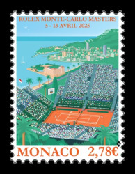 2025 Монако 3731 Теннис. Теннисный турнир Rolex Monte-Carlo Masters
