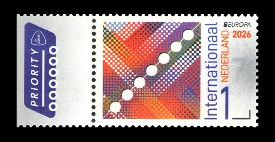 2026 Нидерланды 4461С Европа. 70-летие почтовых марок EUROPA (перф. 14)