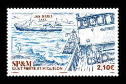 2025 Сен-Пьер и Микелон 1438 Корабль Jan Maria