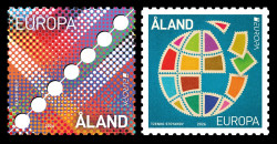 2026 Аланды 587-588 Европа. 70-летие почтовых марок EUROPA