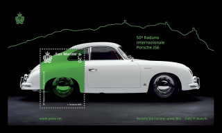2025 Сан-Марино 2987 Автомобиль Porsche 356