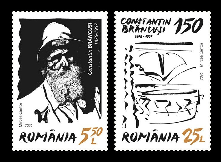 2026 Румыния 8613-8614 Скульптор и художник Константин Бранкузи