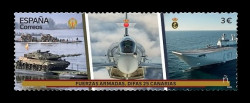 2025 Испания 5893 Вооружённые силы Испании. Танк. Самолёт. Корабль