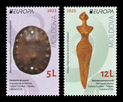 2025 Молдова 1333-1334 Европа. Национальные археологические открытия