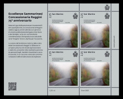 2025 Сан-Марино 3003 Автосалон Reggini. Живопись. Eron. Представь себе (МЛ)