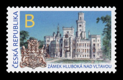 2025 Чехия 1331 Замок Глубока