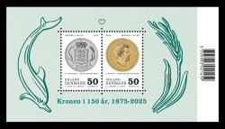 2025 Дания 2155-2156 Датская крона. Монеты. Король Фредерик X. Фауна и флора