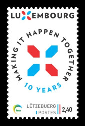 2026 Люксембург (Meng Post) 245 Национальный бренд Люксембурга Luxembourg – Let's Make It Happen