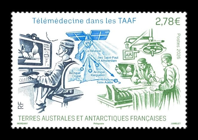 2026 ТААФ 1294 Медицина. Телемедицина на Французских Южных и Антарктических Территориях