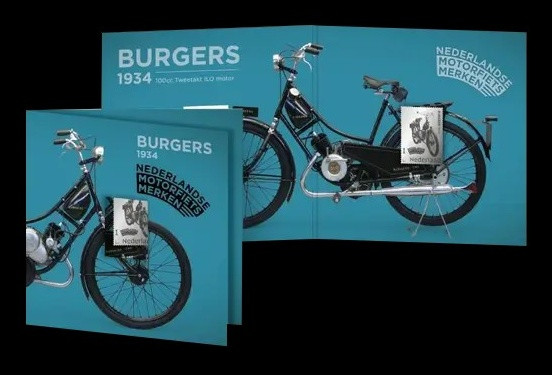 2025 Нидерланды (GP) Мотоцикл Burgers 1934 (серебряная марка)