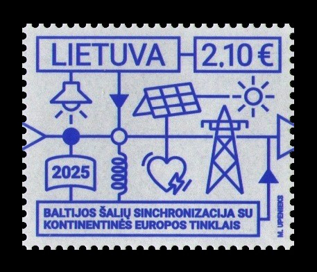 2025 Литва 1439 Синхронизация энергосетей стран Балтии с Европой (Литва-Латвия-Эстония)