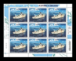 2026 Франция 9377 Корабль-кабелеукладчик Софи Жермен (МЛ)