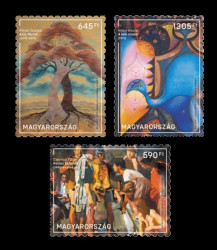 2025 Венгрия 6397-6399 Современная венгерская живопись