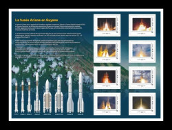 2026 Франция (Collector) Космос. Запуск ракеты-носителя Ariane 6