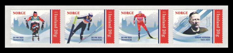 2025 Норвегия 2148-2151 Чемпионат мира по лыжным видам спорта в Тронхейме