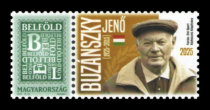 2025 Венгрия 5567XXXV Футбол. Футболист Енё Бузански