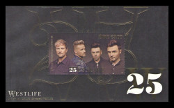 2025 Ирландия 2573 Музыка. Поп-группа Westlife (блок)