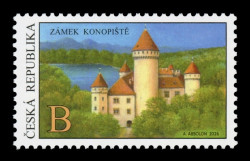 2026 Чехия 1356 Замок Конопиште