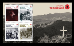 2026 Новая Зеландия 4218-4221 Первая мировая война. Традиции АНЗАК (блок)