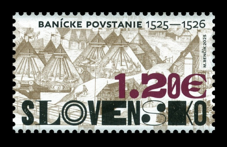 2025 Словакия 1056 Шахтёрское восстание 1525-1526 гг.