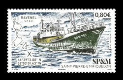 2026 Сен-Пьер и Микелон 1461 Корабль Ravenel